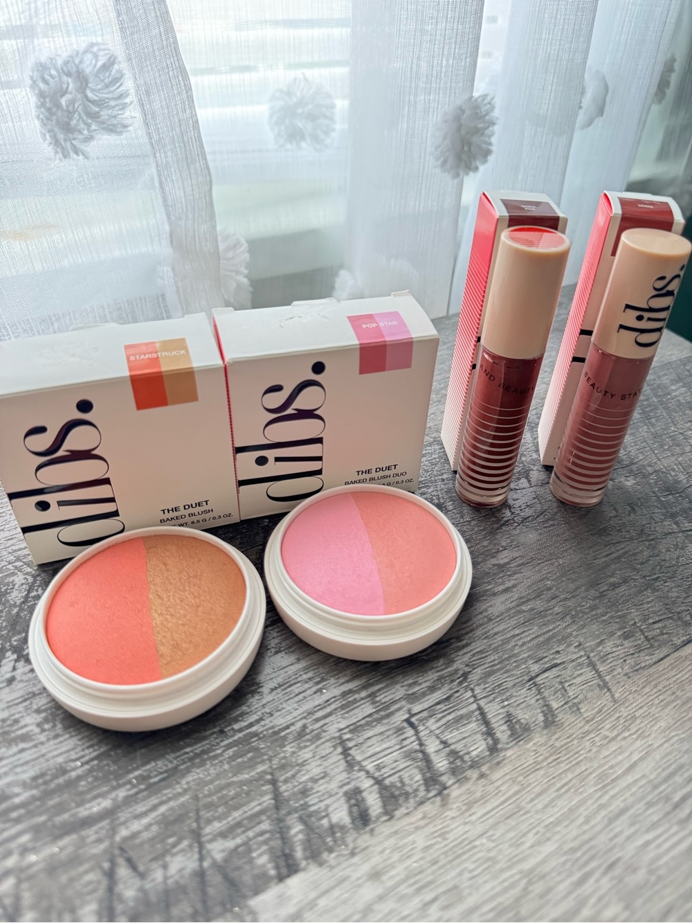 DIBS The Duet Baked Blush and Gloss Bundle